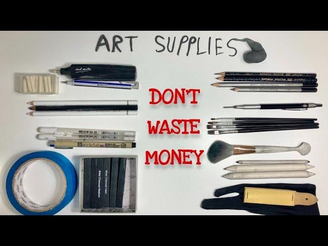 Art supplies you SHOULD & SHOULDN'T buy. Artist on a budget. #artsupplies #art #artist