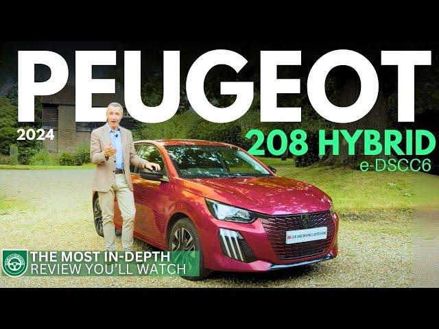 Peugeot 208 Hybrid e-DSC6 2024 Review | Need an EV? Try this Hybrid instead