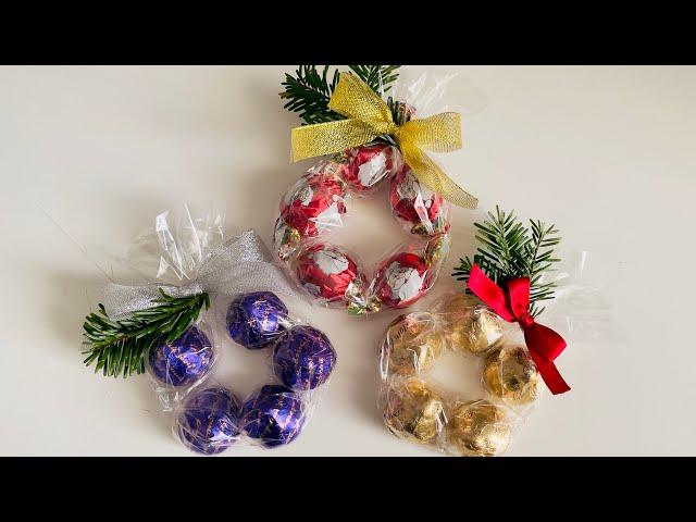 LAST MINUTE GIFT IDEA  CHOCOLATE WREATH 