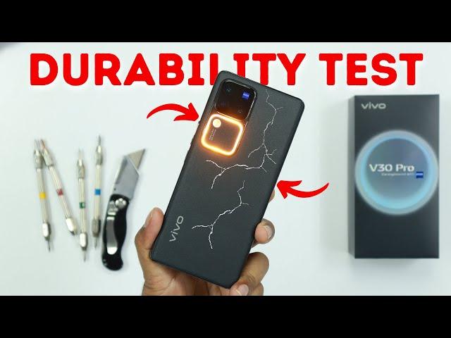Vivo has finally Fixed it - V30 Pro Durability | Bend & Water Test