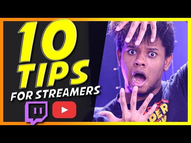 10 Small Streamer TIPS (Twitch/ Mixer / Youtube Gaming)