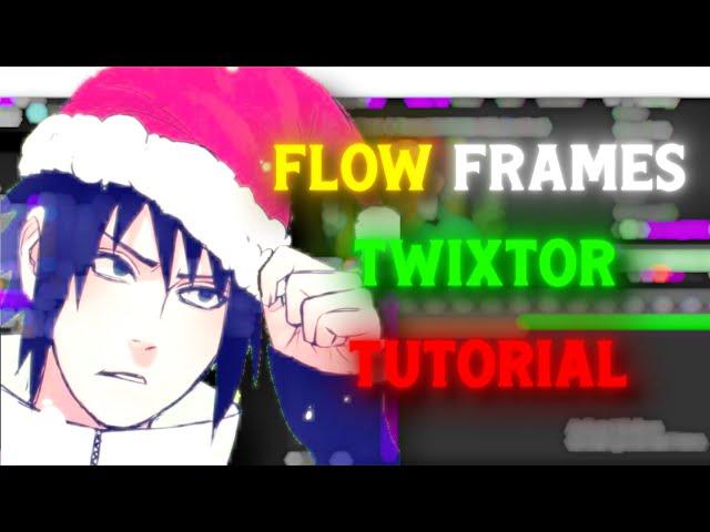 Easiest Flow Frames Twixtor Method - After Effects Tutorial