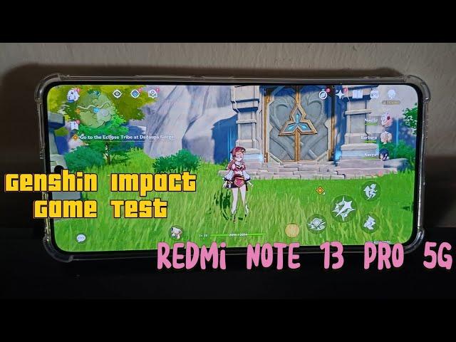 Genshin Impact - Redmi Note 13 pro 5G Medium settings