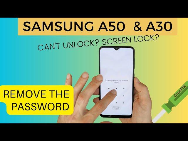 Samsung A50 A50S A30 A30S Unlock - Remove Password - Hard Reset