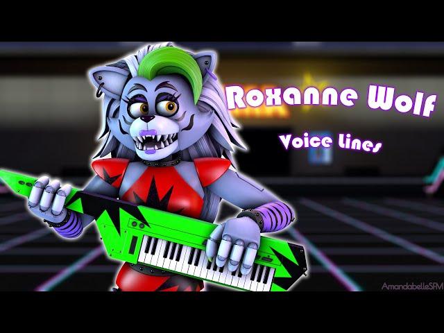 [SFM/FNAF SB] Roxanne Wolf Voice Lines