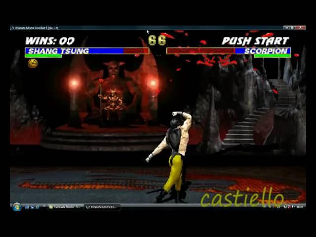 shang tsung vs scorpion 3 hit %48