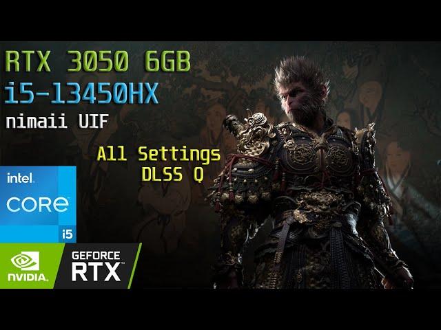 RTX 3050 6GB | Black Myth Wukong | All Settings Tested