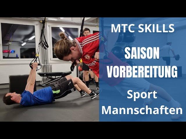 Saisonvorbereitung Sportmannschaften in MTC Pieter Keulen Fitnesscenter Emmenbrücke