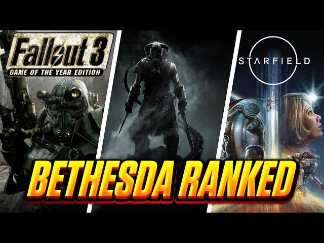 Every Bethesda Game Ranked