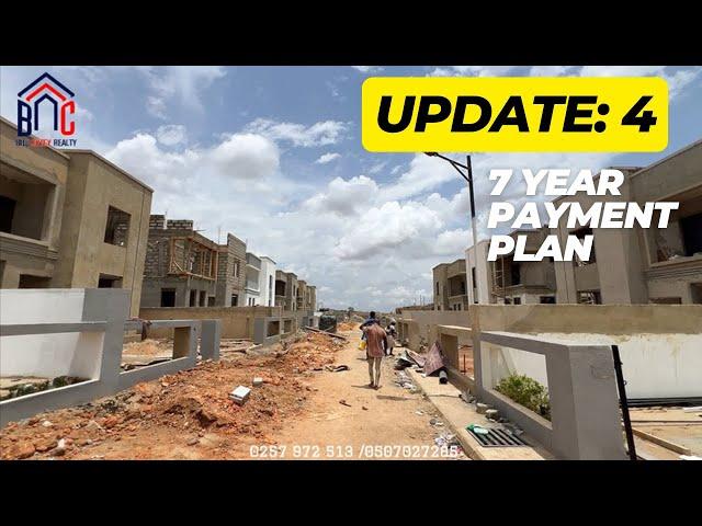 UPDATE 4: 7year payment plan gated community over 100 homes//Accra Ghana unbelievable