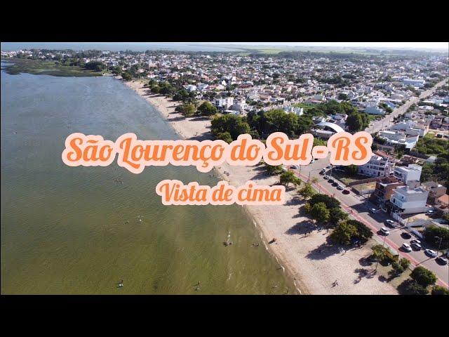 São Lourenço do Sul - RS - vista de cima