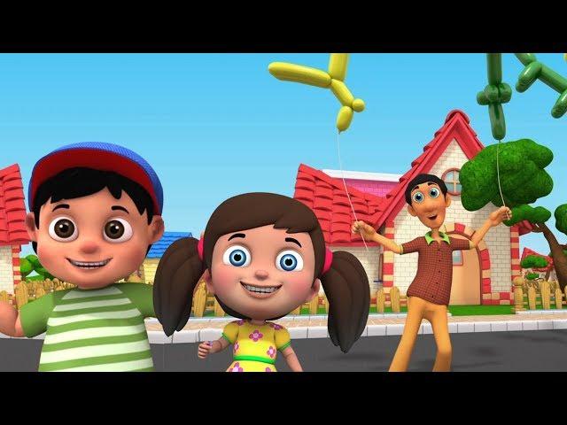 Gubbare Wala Main Gubbare Walla | Hindi Rhymes and Baby Songs | Hindi Balgeet | Kids Channel India