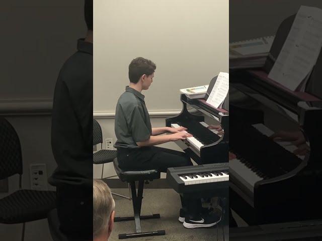 HB Piano Academy 2023 Spring Recital: Impromptu in E Minor No. 2 (composed & performed by J. Martel)