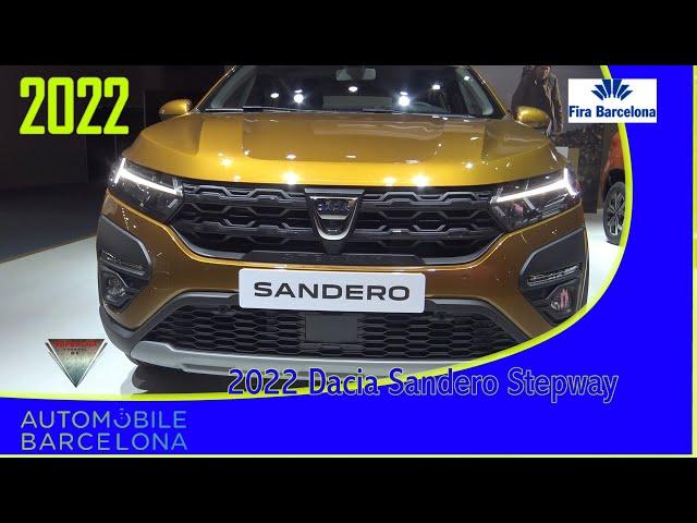 2021 Dacia Sandero Stepway Interior Exterior Walkaround  Automobile Barcelona 2021