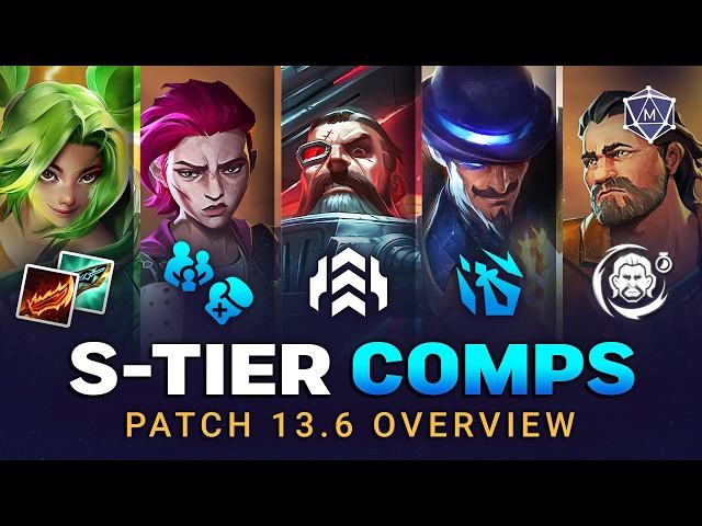 TOP S TIER Comps to Play in Patch 13.6!  #TFT #TeamfightTactics