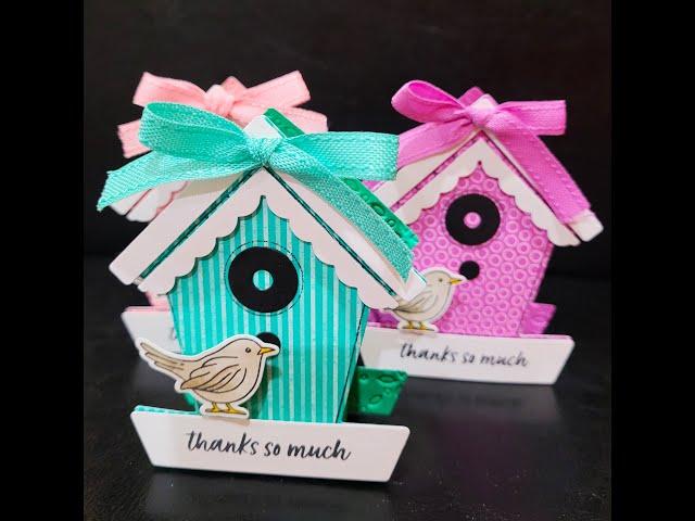 Stampin Up Country Birdhouse Treat Box