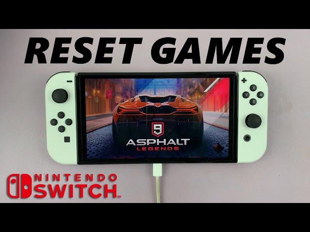 Nintendo Switch: How To Restart Any Game | Reset Any Game