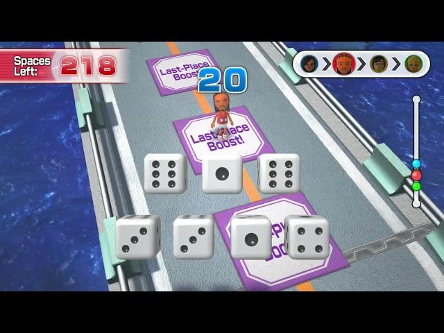 Wii Party U: Highway Rollers - Eva VS Alex VS Holly VS Takumi