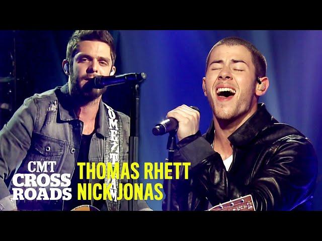 Thomas Rhett & Nick Jonas 'Die A Happy Man' | CMT Crossroads