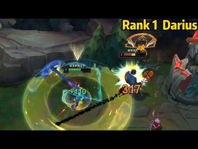 Rank 1 Darius: This Darius is on the NEXT LEVEL!