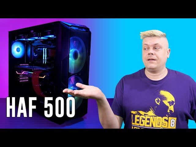 Expensive Cooler Master HAF 500 does deliver