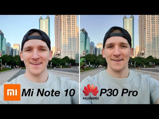 Xiaomi Mi Note 10 vs Huawei P30 Pro CAMERA TEST