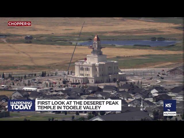 Deseret Peak Temple open house begins Thursday