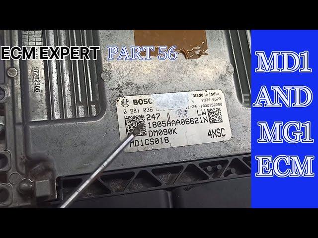 MD1 AND MG1 ECU/ECM. ECU ECM REPAIR TIPS.  ECM EXPERT  PART 56.