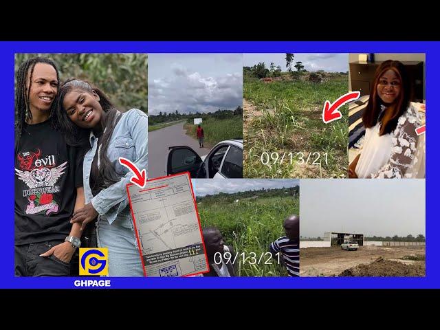 Yaa Jackson Officially now a Landlady,Husband gifts her a big 9 Acres Land for a huge project-Speaks