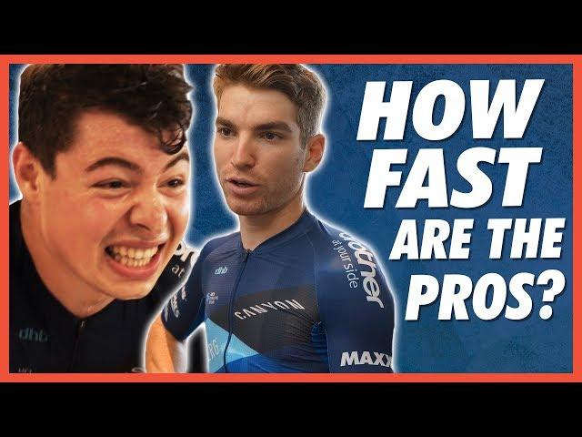 How FAST Are Pro Cyclists? Average Joe Vs Pro
