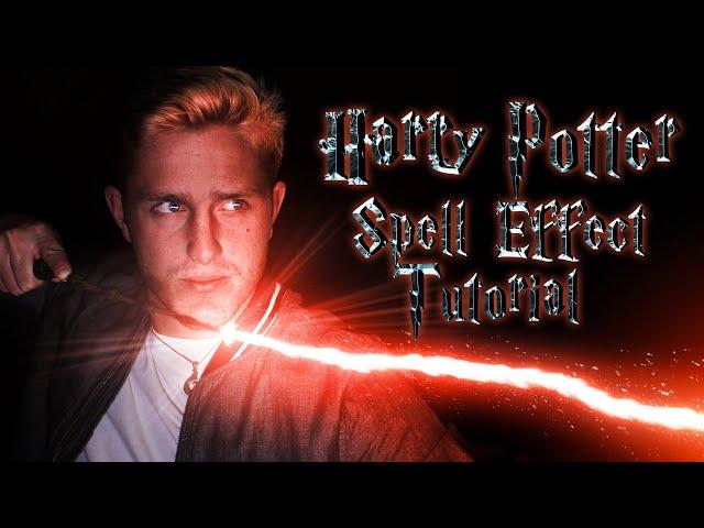 Create HARRY POTTER Spell Effect in PHOTOSHOP! (TUTORIAL)