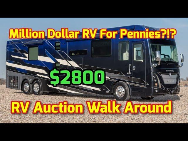 So Many RV's At Auction Cheap, Copart Walk Around, Did I 