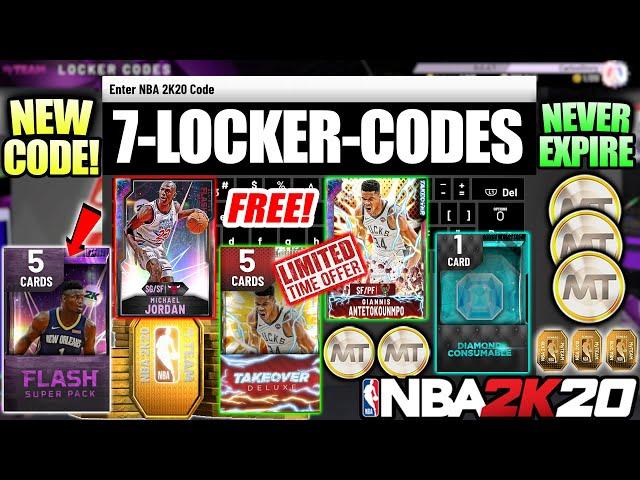 *NEW* FREE MICHAEL JORDAN LOCKER CODE + 7 ACTIVE LOCKER CODES FOR CHANCE AT OPALS IN NBA 2K20 MYTEAM