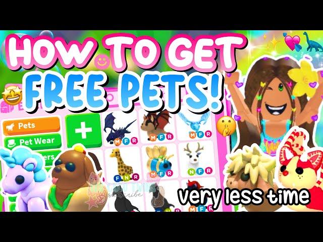 How to Get “FREE” PETS In Adopt Me 2024! *Working Methods* Its Cxco Twins