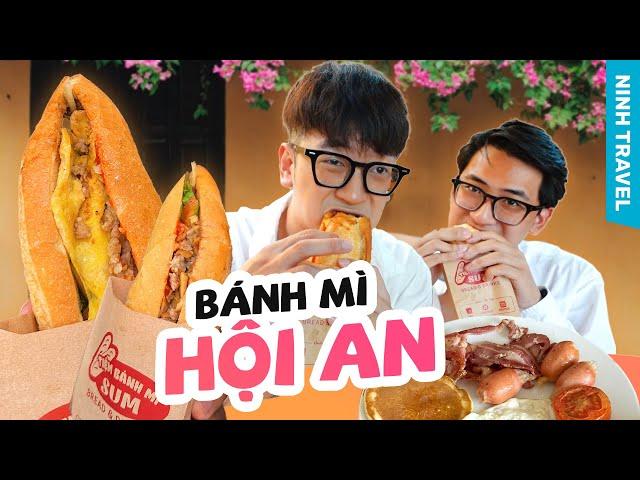 Try HOI AN BREAD for 30k VND, Nam Gia Seafood restaurant in An Bang beach // Hoi An Tourism