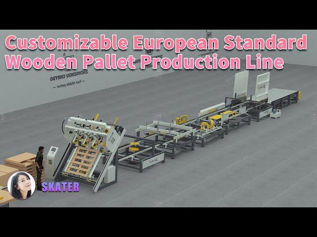 Customizable European Standard Wooden Pallet Production Line