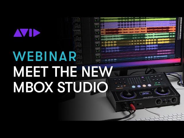 Meet the New MBOX Studio