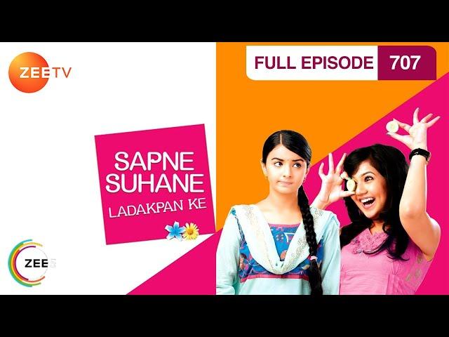 Sapane Suhaane Ladakpan Ke - Full Ep - 707 - Gunjan, Kabir, Rachana - Zee TV