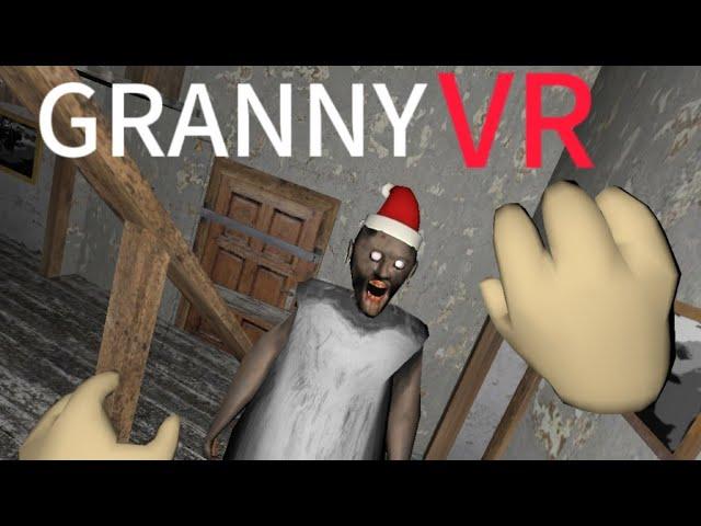 Я упал с лестницы...(смешное прохождение)️Granny vr #18