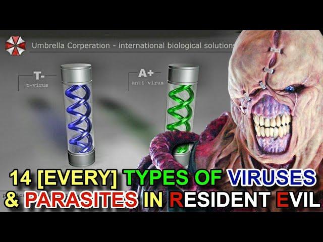 14 (Every) Types Of Viruses & Parasites In Resident Evil Franchise Explored