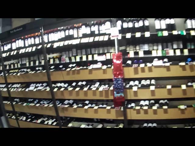 Shopping Inside Total Wine and Spirits in Fort Myers, Florida