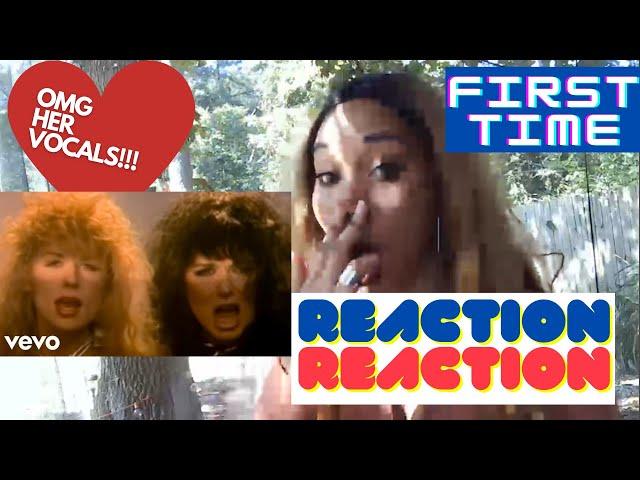 HEART REACTION ALONE (DAMN! HOW DID SHE DO THAT!?!) | EMPRESS REACTS TO 80s ROCK MUSIC