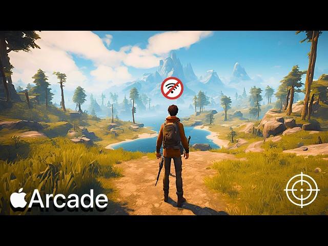 Top 10 Best OFFLINE Games on APPLE ARCADE (Apple Arcade Offline Games)