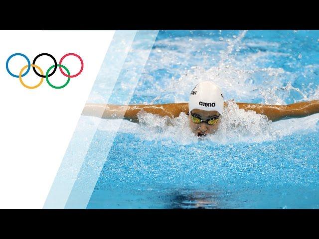 Refugee swimmer Yusra Mardini wins her heat becoming supporters favourite