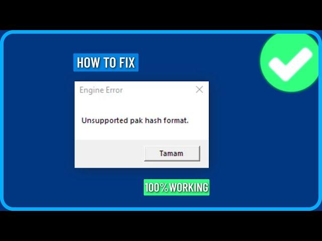 How to Fix Apex Legends Engine Error Unsupported Pak Hash Format