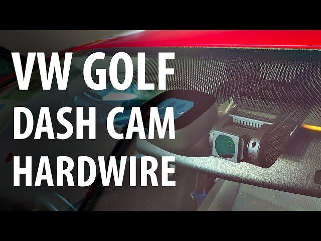 How to: Hardwire install dash cam (VW Golf) or: access fuse box, A pillar, & courtesy light