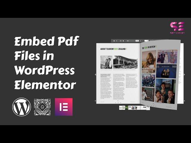 How to Embed PDF on Your WordPress Website - Elementor or Gutenberg