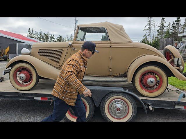 Came back to buy the 1934 Ford... he gave us a price we couldn't refuse 