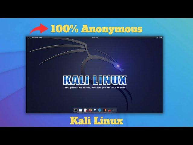 How to be Anonymous on Kali Linux | Easiest Way