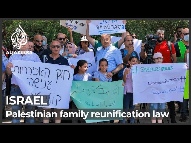 Israel: Knesset to vote on Palestinian family reunification law